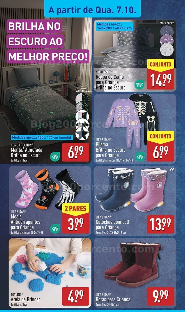 Antevisão Folheto ALDI Bazar Promoções de 7 a 11 outubro